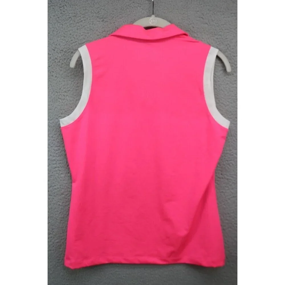Nike Golf Bright Pink Dri-Fit Sleeveless Tunic-Size Medium-New with Tags-Golf